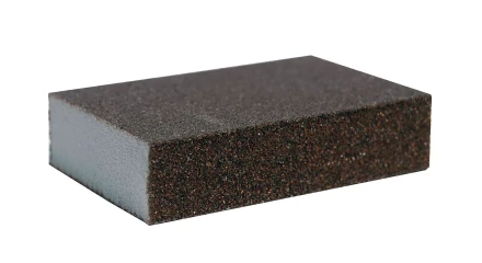 Губка абразивная четырехсторонняя 100х70х25мм К60/100 Энкор 20554 купить в Нефтеюганске