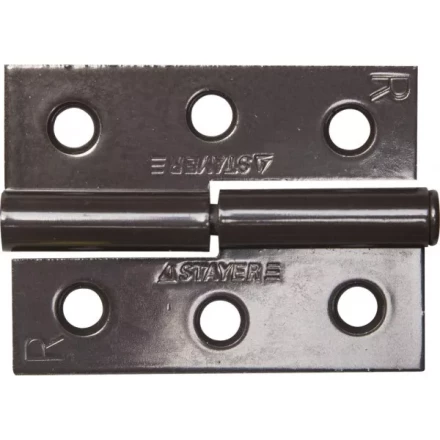Петля дверная STAYER &quot;MASTER&quot; разъемная, цвет коричневый, правая, 65мм 37613-65-3R купить в Нефтеюганске