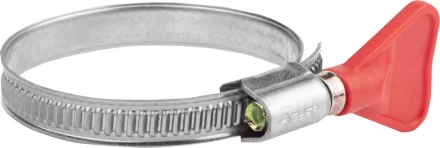 Хомуты ЗУБР &quot;ЭКСПЕРТ&quot; &quot;Бабочка&quot;, нерж. сталь, накатная лента 9 мм, 40-60 мм, 2 шт 37835-40-60 купить в Нефтеюганске