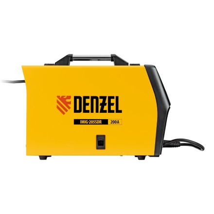 Аппарат инвертор. полуавтомат. cварки Denzel IMIG-205SDR, 200 А, ПВ 60%, катушка 5 кг купить в Нефтеюганске