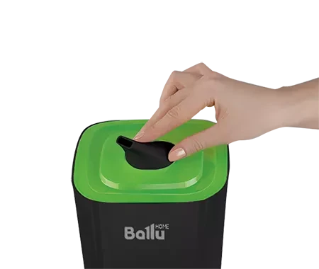 Увлажнитель ультразвуковой BALLU UHB-205 черный/зеленый купить в Нефтеюганске