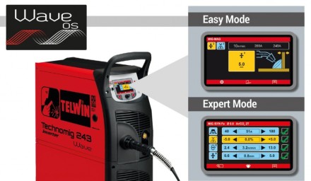 Сварочный полуавтомат TECHNOMIG 243 WAVE  Telwin купить в Нефтеюганске