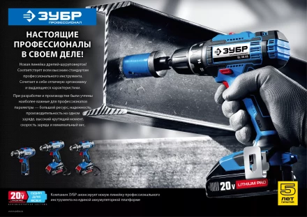Дрель-шуруповерт 2 АКБ DL-20 A5 серия ПРОФЕССИОНАЛ купить в Нефтеюганске