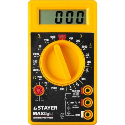 Мультиметр STAYER &quot;MASTER&quot; MAXDigital цифровой 45306 купить в Нефтеюганске