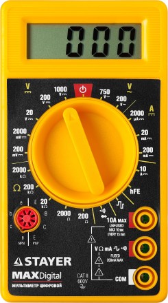 Мультиметр STAYER &quot;MASTER&quot; MAXDigital цифровой 45306 купить в Нефтеюганске