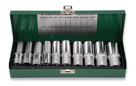 Набор головок торцевых глубоких 1/2"DR 10-24мм 11предметов Jonnesway S04HD411S 47243 купить в Нефтеюганске