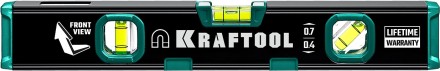 Профессиональный магнитный уровень с зеркальным глазком KRAFTOOL 34784 купить в Нефтеюганске
