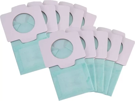 Бумажный пылесбор.мешок антибактериальный для DCL182/CL107FD/CL105D/CL104D/CL072D (10шт.), Makita 198744-5 купить в Нефтеюганске