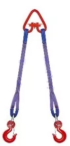 Строп текстильный двухветвевой 2СТ 8 т L=2.5 м SF7 180 мм Звено РТ-3 купить в Нефтеюганске