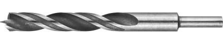 Сверло по дереву, двухленточное, спиральное, KRAFTOOL 29400-150-13, d=13x150мм 29400-150-13 купить в Нефтеюганске