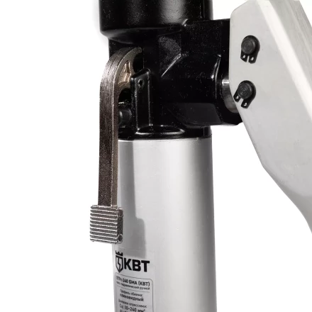 Пресс гидравлический ручной безматричный КВТ ПГРс-240 БМА из алюминиевого сплава с механизмом АСД для опрессовки наконечников до 240 мм2 (101937) купить в Нефтеюганске