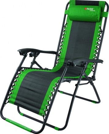 Кресло-шезлонг складное многопозиционное 160х63,5х109cм Camping Palisad 69606 купить в Нефтеюганске