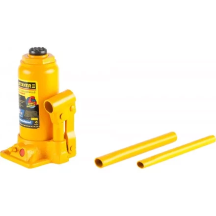 Домкрат STAYER &quot;PROFI&quot; гидравлический бутылочный, в кейсе, 8т, 200-385мм 43160-8-K купить в Нефтеюганске