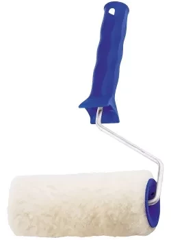 Валик &quot;НАТУРАЛЬНЫЙ МЕХ&quot; с ручкой, в КАТ-КЕЙСЕ, 100мм, ворс 12мм, D-48мм, D ручки-6мм СИБРТЕХ 80120 купить в Нефтеюганске