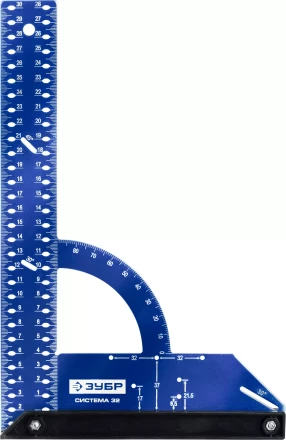 ЗУБР Система-32, разметочный мебельный угольник, Профессионал (34398-30) купить в Нефтеюганске