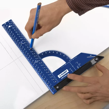 ЗУБР Система-32, разметочный мебельный угольник, Профессионал (34398-30) купить в Нефтеюганске