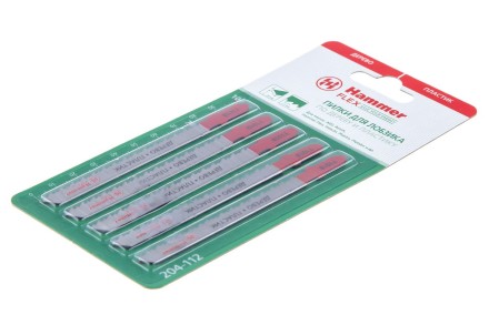 Пилки для лобзика HAMMER JG WD T101B (5шт.) купить в Нефтеюганске