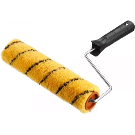 Валик малярный ЗУБР &quot;ОПТИМА -ДУАЛОН&quot;, все виды ЛКМ, идеален для ЛКМ на масляной основе, для ровных поверхностей, полиэстр, ворс 12 мм, бюгель 6 мм, 40х180мм 03518-18 купить в Нефтеюганске