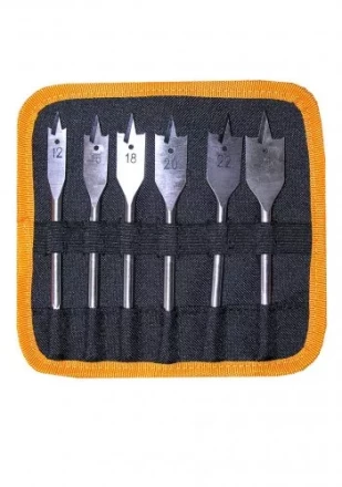 Набор сверл перовых  6 шт.12-25х152мм в сум1/1/40 19121 купить в Нефтеюганске