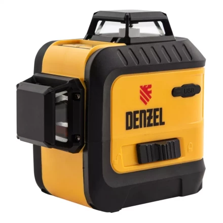 Лазерный уровень мультипризменный LX 360-2 Red, 30 м, 635 нм, аккумулятор Li 2800 мАч, резьба 5/8" Denzel 35076 купить в Нефтеюганске