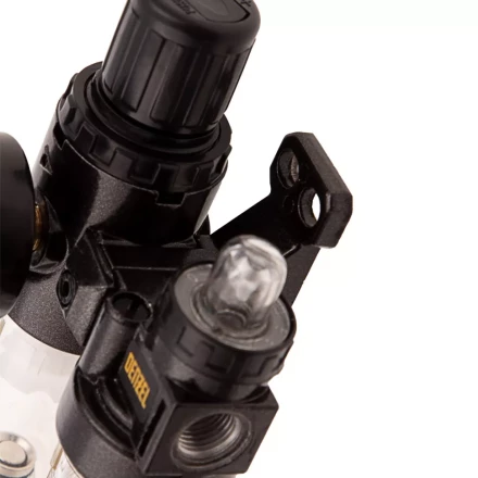 Блок подготовки воздуха регулятор-фильтр-лубрикатор FLR1500, 10 бар, 1500 л/мин, 1/4&quot; Denzel 57469 купить в Нефтеюганске