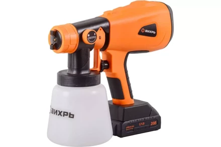 Краскопульт аккумуляторный Вихрь АКП-20Li 72/17/5 купить в Нефтеюганске