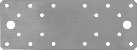 ЗУБР НКП-2.0, 180 x 65 x 2 мм, нержавеющая крепежная пластина, Профессионал (310636-180) купить в Нефтеюганске