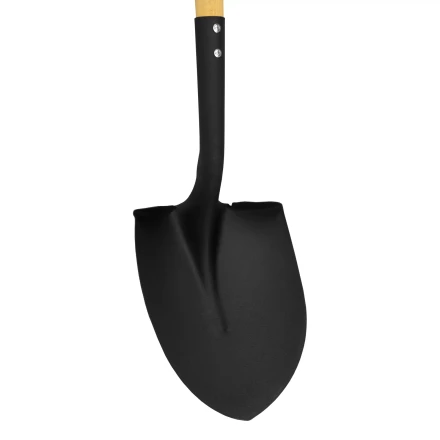 Лопата для сыпучих грузов, 215х285х1325 мм, деревянный черенок с пропиткой, Россия Сибртех 6145655 купить в Нефтеюганске