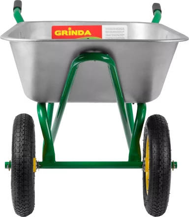 Тачка GRINDA строительная двухколесная, 110 литров 422394 купить в Нефтеюганске