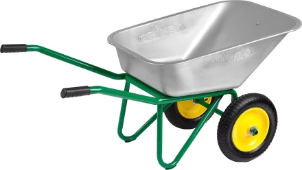 Тачка GRINDA строительная двухколесная, 110 литров 422394 купить в Нефтеюганске