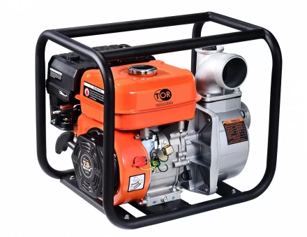 Мотопомпа бензиновая для грязной воды TOR KM80SP 50 м3/час 1017687 купить в Нефтеюганске