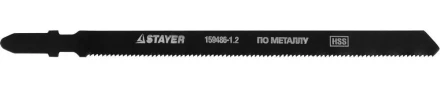 Полотна STAYER &quot;STANDARD&quot;, T318A, для эл.лобзиков, HSS, по цв. мeт, фрезер.развед, тонколист сталь, EU, T318A, 110/1,2мм, 2шт 159486-1.2 купить в Нефтеюганске