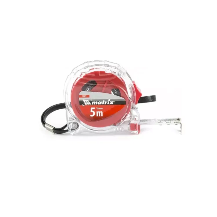 Рулетка Crystal 5 м х 19 мм корпус из поликарбоната Matrix 31072 купить в Нефтеюганске