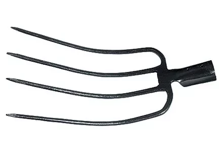 Вилы 4-х-рогие 235 х 330 мм без черенка сенные  СИБРТЕХ 63836 купить в Нефтеюганске