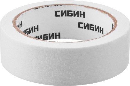 CИБИН. Малярная лента, креповая, 30мм х 25м 12111-30_z01 купить в Нефтеюганске
