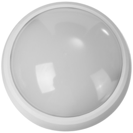 Светильник STAYER &quot;PROFI&quot; PROLight светодиодный, влагозащищенный IP65, пластиковый корпус, PC, влагозащищенный, круг, белый, 4000К, 7(60Вт) 57362-60-W купить в Нефтеюганске