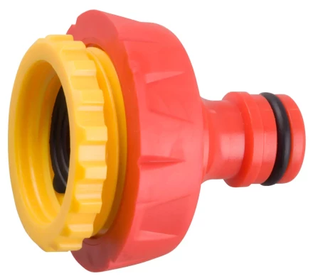 Адаптер GRINDA внешний &quot;Premium&quot;, пластмассовый с TPR, 3/4&quot;-1&quot; 8-426406 купить в Нефтеюганске