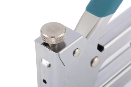 Степлер мебельный регулируемый (Handwerker) стальной корпус тип скобы 53, 4 - 14 мм GROSS 41000 купить в Нефтеюганске