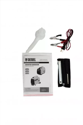 Генератор инверторный GT-2200iS, 2.2 кВт, 230 В, бак 4 л, закрытый корпус, ручной старт Denzel 94702 купить в Нефтеюганске