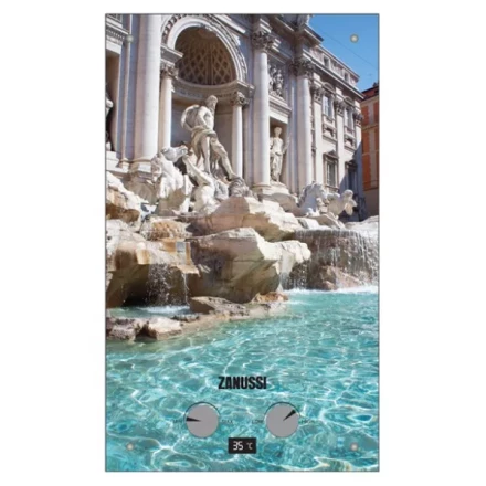 Колонка газовая Zanussi GWH 10 Fonte Glass Trevi купить в Нефтеюганске