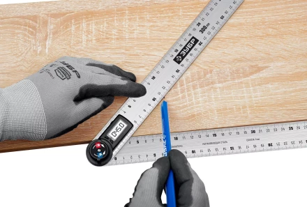 ЗУБР 300 мм, электронный транспортир-угломер, Профессионал (34296) купить в Нефтеюганске