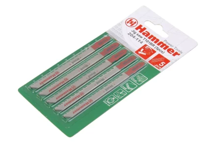 Пилки для лобзика HAMMER JG WD T101BR (5шт.) купить в Нефтеюганске