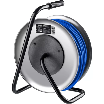 ЗУБР ПВС-325, ПВС, 3 x 2.5 мм2, 30 м, 4000 Вт, IP44, силовой удлинитель на стальной катушке, Профессионал (55102-30) купить в Нефтеюганске