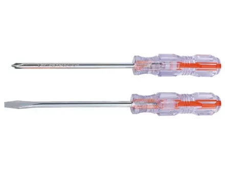 Отвертка Сrystal SL6,0 х 100 мм прозрачная рукоятка углерод. сталь SPARTA 134017 купить в Нефтеюганске