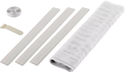 Сетка STAYER &quot;COMFORT&quot; противомоскитная для двери, с крепежной лентой и грузиками, ПЭТ, белая, 1,0 х 2,2 м 12500-10-22 купить в Нефтеюганске