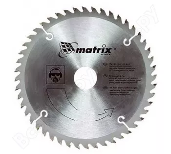 Пильный диск по дереву 160 х 20мм 36 зубьев + кольцо 16/20  MATRIX Professional 73276 купить в Нефтеюганске
