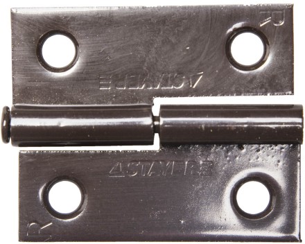 Петля дверная STAYER &quot;MASTER&quot; разъемная, цвет коричневый, правая, 50мм 37613-50-3R купить в Нефтеюганске