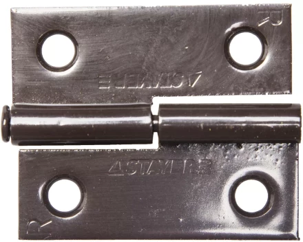 Петля дверная STAYER &quot;MASTER&quot; разъемная, цвет коричневый, правая, 50мм 37613-50-3R купить в Нефтеюганске