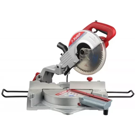 Пила торцовочная ЗУБР, подвижная головка, 255 мм, 4600 об/мин, 1600 Вт ЗПТ-255-1600-Л купить в Нефтеюганске