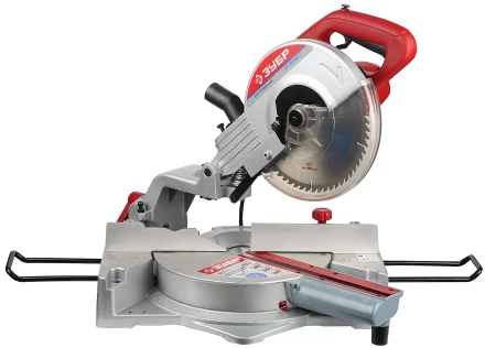 Пила торцовочная ЗУБР, подвижная головка, 255 мм, 4600 об/мин, 1600 Вт ЗПТ-255-1600-Л купить в Нефтеюганске